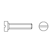 Винт с цилиндрической головкой невыпадающие, класс точности В ГОСТ 10336-80 - фото - 2